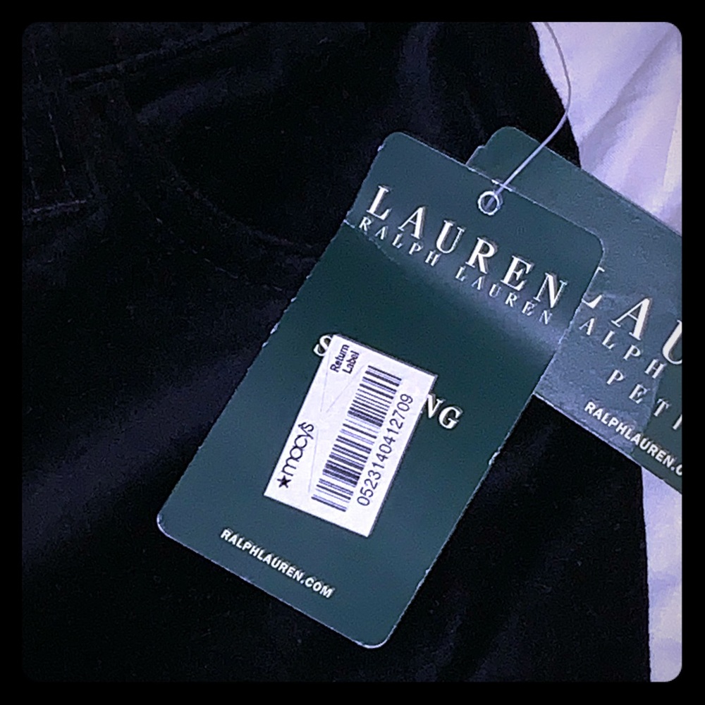 Velvet pants new w/tags